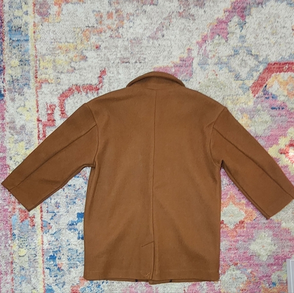 Zara Kids cloth Coat. Mid-Camel - Picture 5 of 6